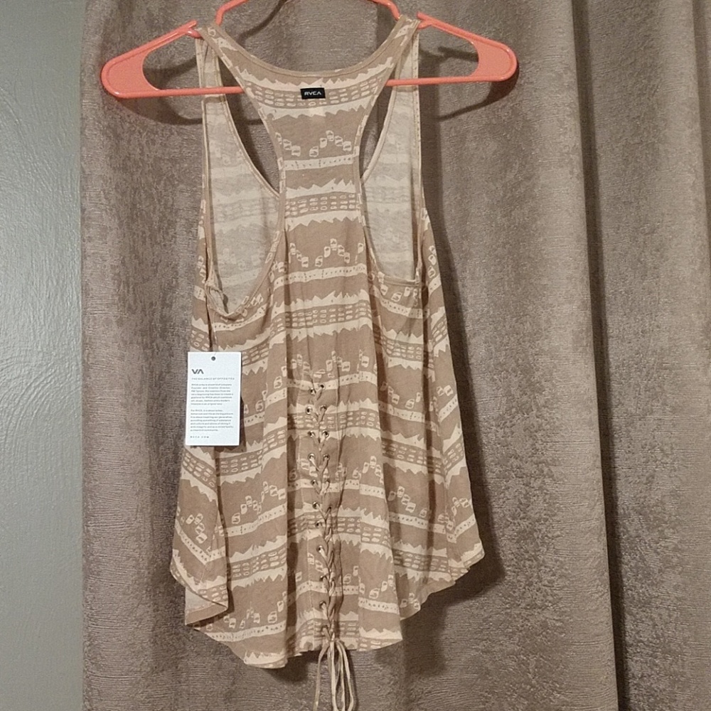 RVCA 🍍 tribal "brown eyes" tank